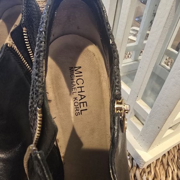 Michael Kors Black Stiletto Ankle Boots - Picture 15 of 17